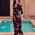 women paisley printed regular cotton kurta with palazzos