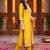 women ethnic motifs regular thread work kurta with trousers & with dupatta