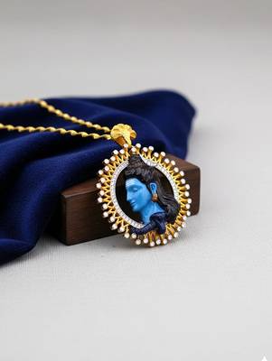 Pure 925 silver premium divine lord shiva pendant for men & women 1