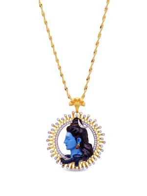 Pure 925 silver premium divine lord shiva pendant for men & women 4