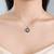 Pure 925 silver evil eye pendant for women