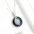 Pure 925 silver evil eye pendant for women