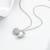 Pure 925 silver shell pendant for women