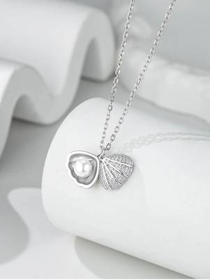 Pure 925 silver shell pendant for women 3
