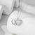 Pure 925 silver shell pendant for women