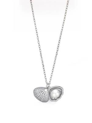 Pure 925 silver shell pendant for women 4