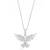 Pure 925 silver bird pendant for women