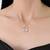 Pure 925 silver love birds pendant for women