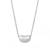 Pure 925 silver bean pendant for women