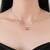Pure 925 silver bean pendant for women