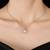 Pure 925 silver pink radiance octagon pendant for women