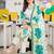women floral printed regular cotton kurta with trousers & with dupatta