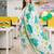 women floral printed regular cotton kurta with trousers & with dupatta