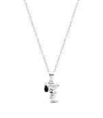 Pure 925 silver pluto charm pendant for kids