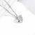 Pure 925 silver eternal spark heart charm pendant for women