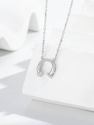 Pure 925 silver luck embrace charm pendant for women 1