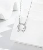 Pure 925 silver luck embrace charm pendant for women
