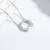 Pure 925 silver luck embrace charm pendant for women
