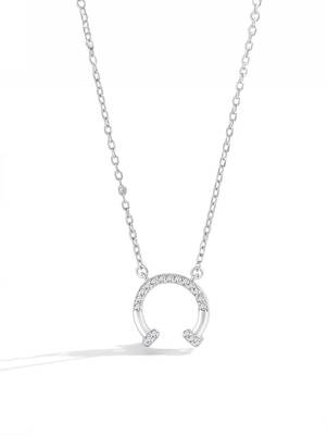 Pure 925 silver luck embrace charm pendant for women 4