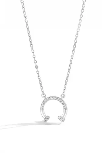 Pure 925 silver luck embrace charm pendant for women