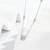 Pure 925 silver radiant aura charm pendant for women