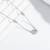 Pure 925 silver radiant aura charm pendant for women