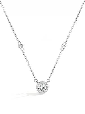 Pure 925 silver radiant aura charm pendant for women 4