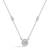 Pure 925 silver radiant aura charm pendant for women