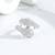 Pure 925 silver serpent empress twist ring for women