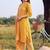 women printed regular thread work cotton kurta with trousers & with dupatta