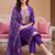 women ethnic motifs regular kurta with trousers & with dupatta