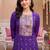women ethnic motifs regular kurta with trousers & with dupatta