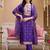 women ethnic motifs regular kurta with trousers & with dupatta