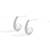 Pure 925 silver pearl crescent glow earrings for women
