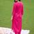 women ethnic motifs embroidered regular thread work kurta with trousers