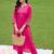 women ethnic motifs embroidered regular thread work kurta with trousers
