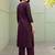 women ethnic motifs regular thread work kurta with palazzos
