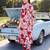 women floral printed regular cotton kurta with trousers