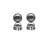 Pure 925 silver noor earrings for women