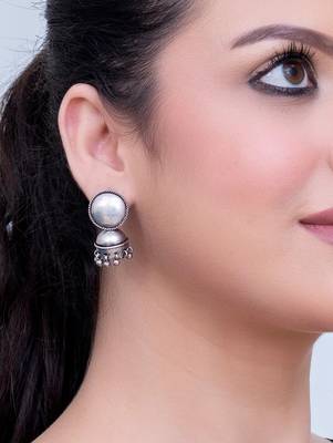 Pure 925 silver noor earrings for women 3