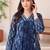 women floral printed regular cotton kurta with trousers & with dupatta