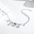 Pure 925 silver travel tales charm bracelet for women