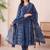 women floral printed regular cotton kurta with trousers & with dupatta