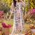 women ethnic motifs printed regular kurta with trousers