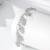 Pure 925 silver divine hand evil eye bracelet for women