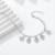 Pure 925 silver divine hand evil eye bracelet for women