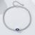 Pure 925 silver evil eye bracelet for women