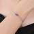 Pure 925 silver evil eye bracelet for women