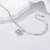 Pure 925 silver butterfly bracelet for women