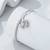 Pure 925 silver butterfly bracelet for women